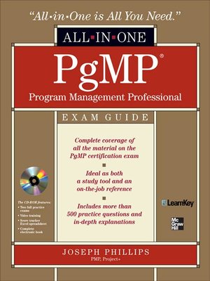 cover image of PgMP&#174; Program Management Professional All-in-One Exam Guide